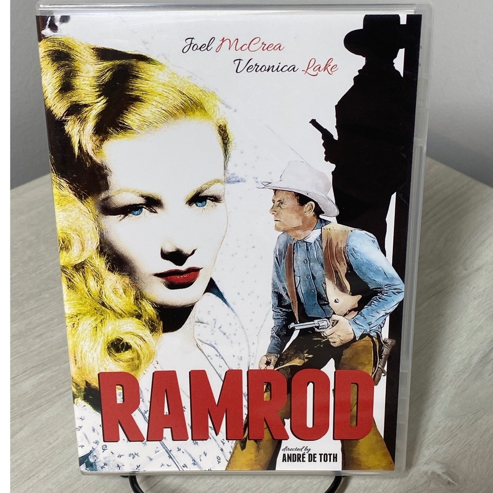 Ramrod DVD 1947 Western Joel McCrea Veronica Lake Olive Films Classic Movie Noir